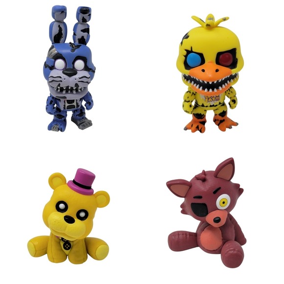 Five Nights at Freddys FNAF Funko Figure Lot of 13 Twisted Freddy Foxy Loose - Picture 13 of 16